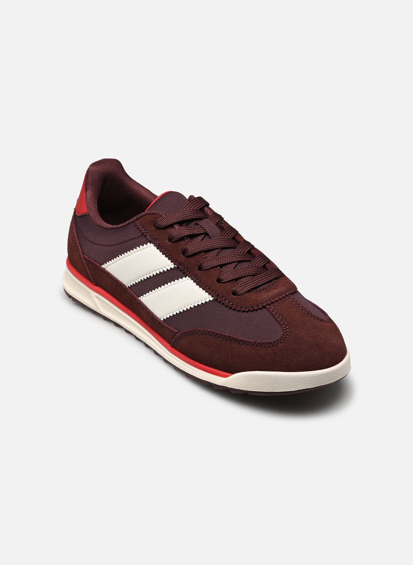 Niedrige Sneaker Basket ESCHOL damen bordeaux MADE BY Niedrige Sneaker Basket ESCHOL damen bordeaux ROUGE
