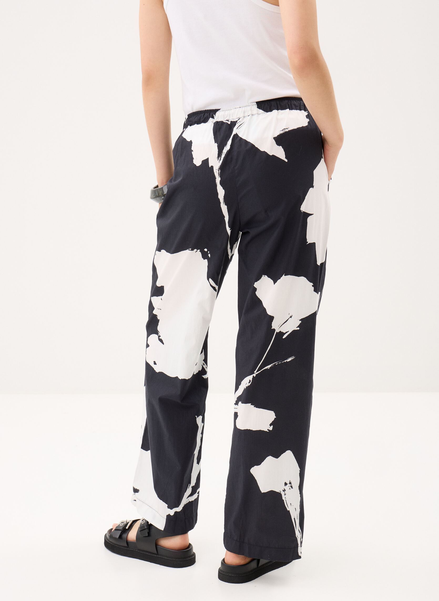 Pantalons larges PANPAOLA femme noir Georgia Rose Pantalons larges PANPAOLA femme noir Noir