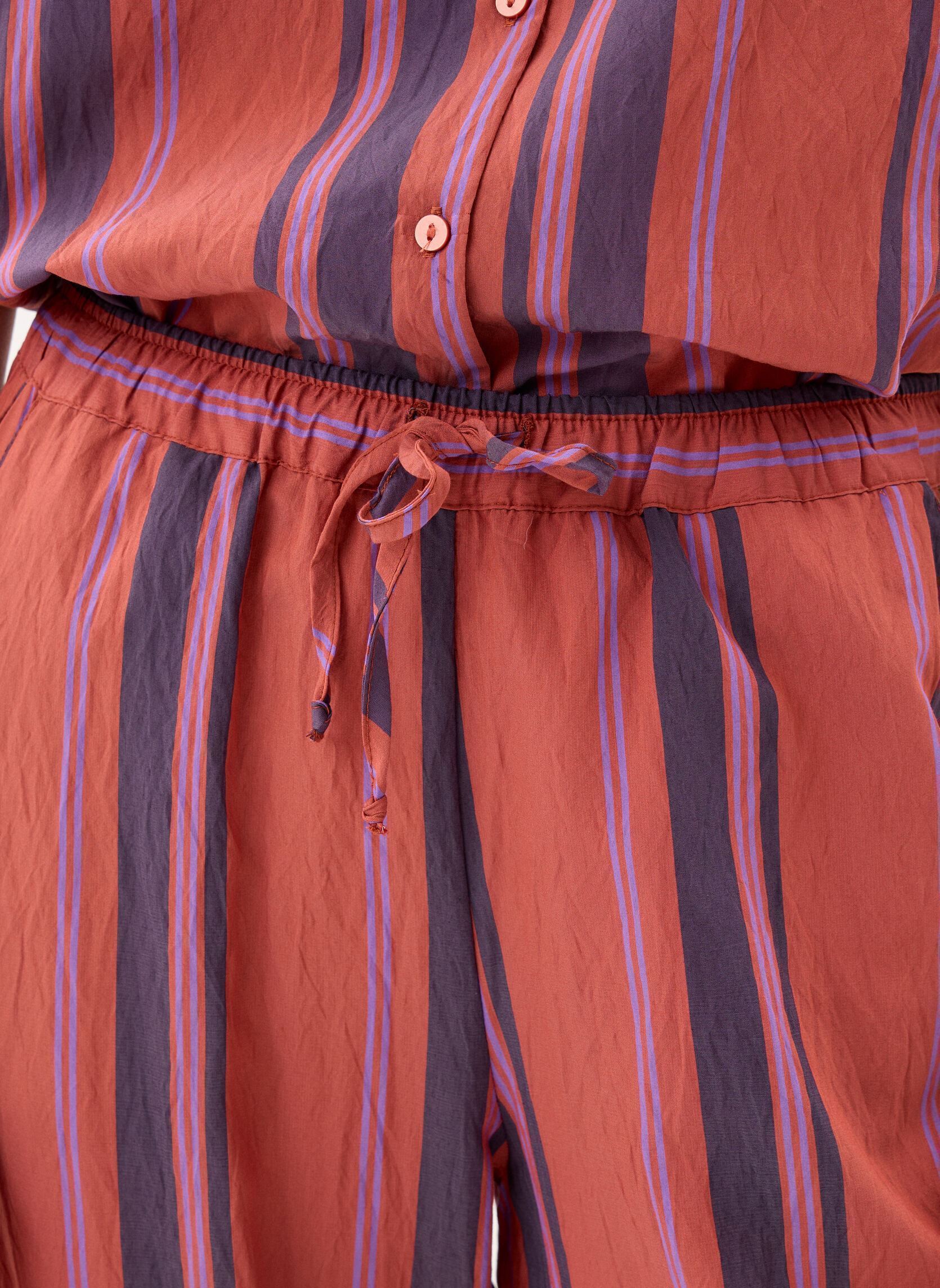 Pantalons larges PANPAOLA femme marron Georgia Rose Pantalons larges PANPAOLA femme marron Brique