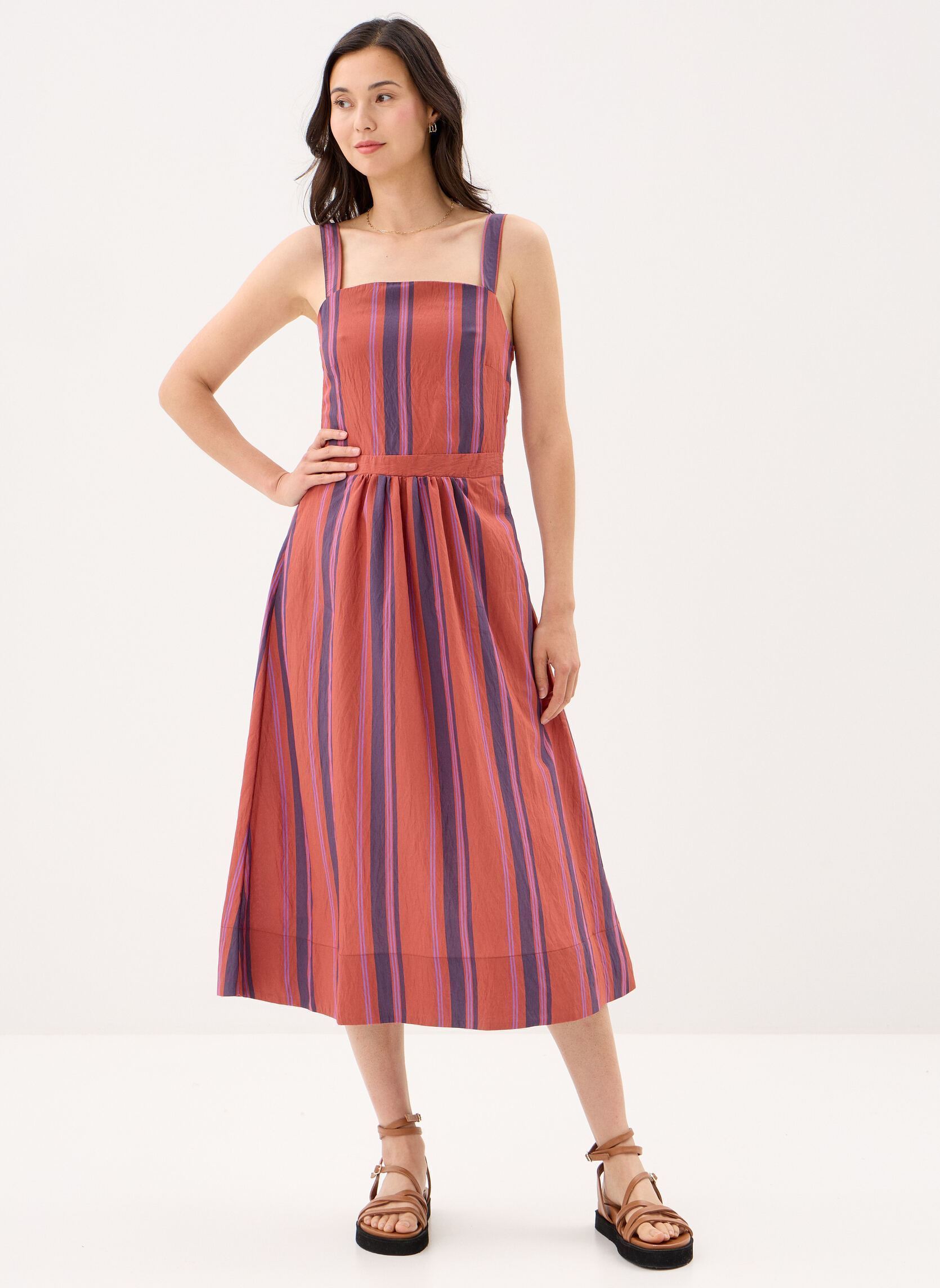 Robes longues RCHICA femme marron Georgia Rose Robes longues RCHICA femme marron Brique