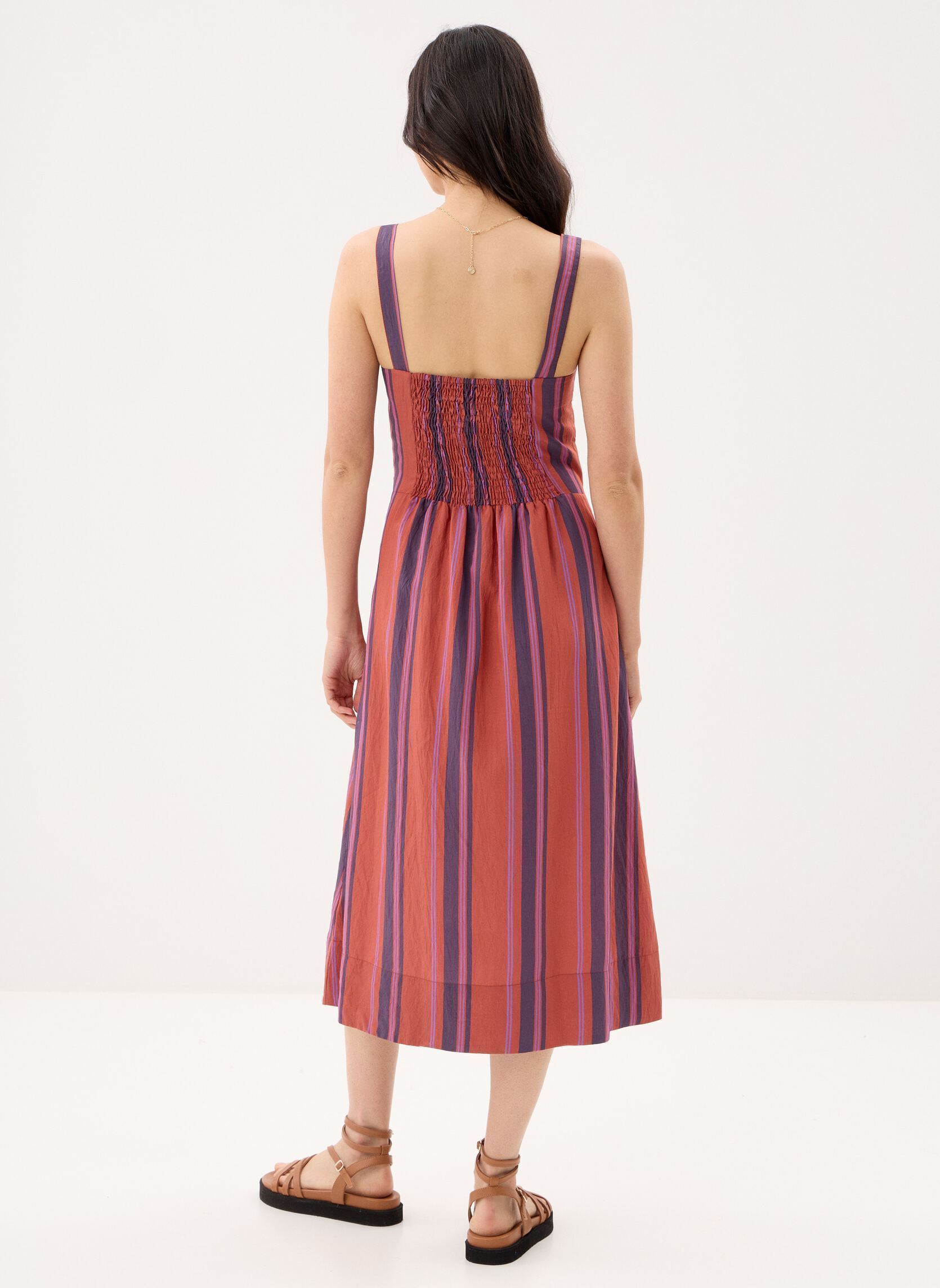 Robes longues RCHICA femme marron Georgia Rose Robes longues RCHICA femme marron Brique