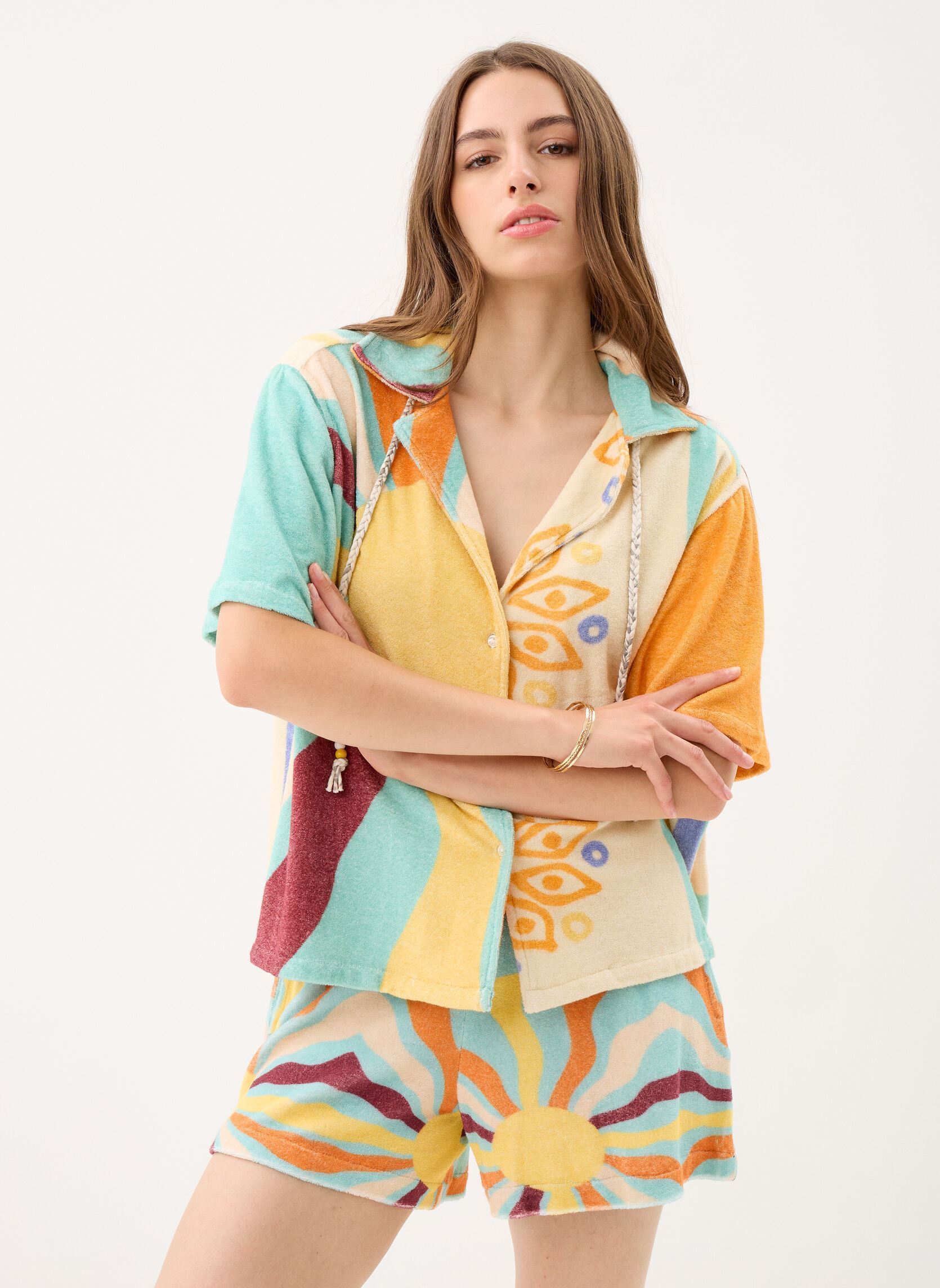 Chemises Aliza shirt femme bleu Arizona Love Chemises Aliza shirt femme bleu Bleu