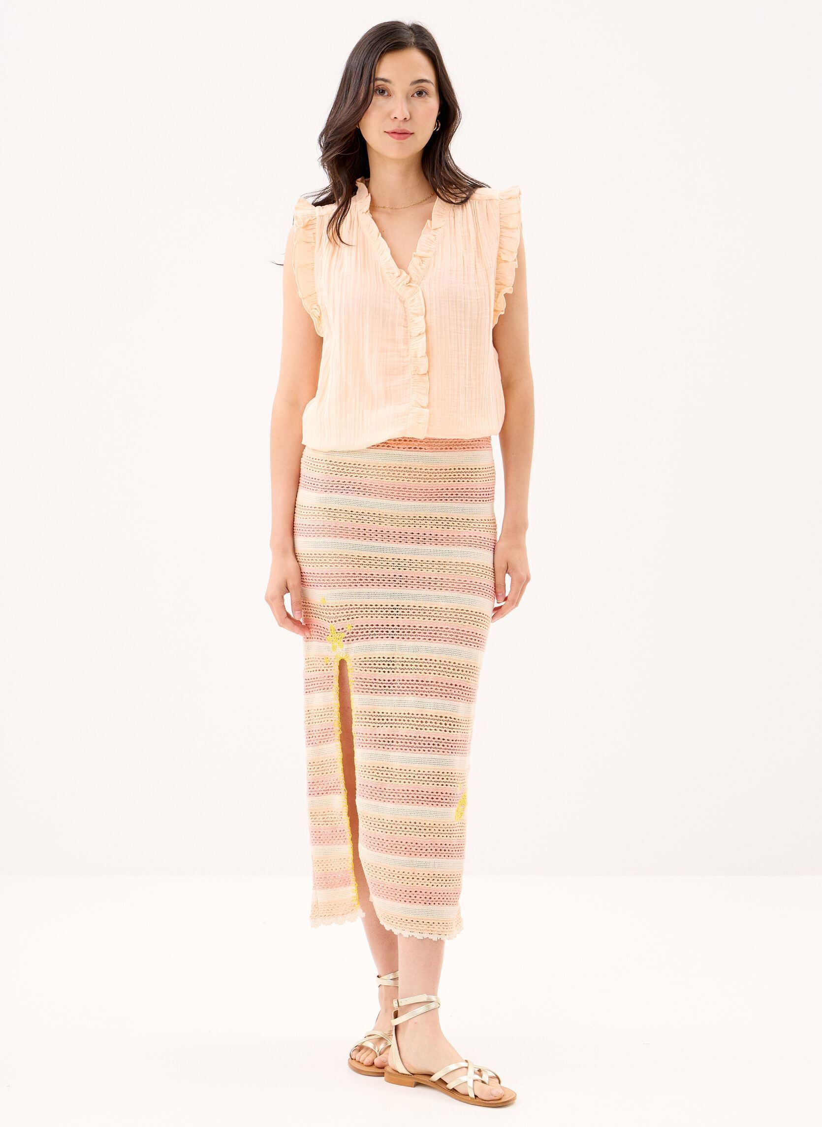 Halflange rokken Anae skirt dames roze Arizona Love Halflange rokken Anae skirt dames roze ROSE