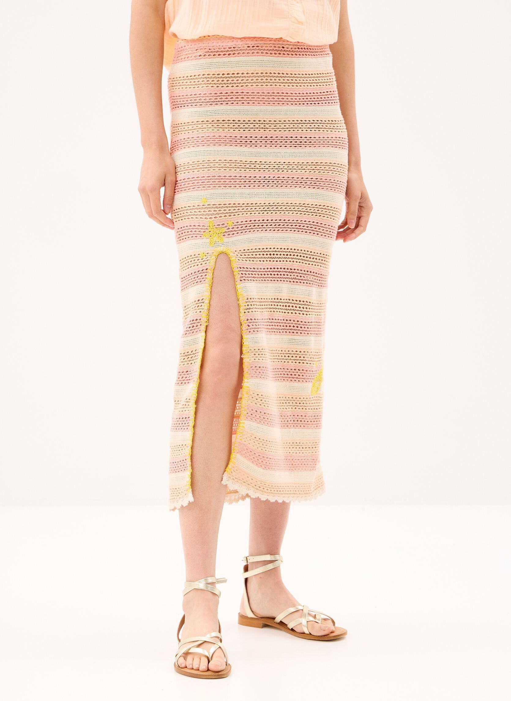 Halflange rokken Anae skirt dames roze Arizona Love Halflange rokken Anae skirt dames roze ROSE