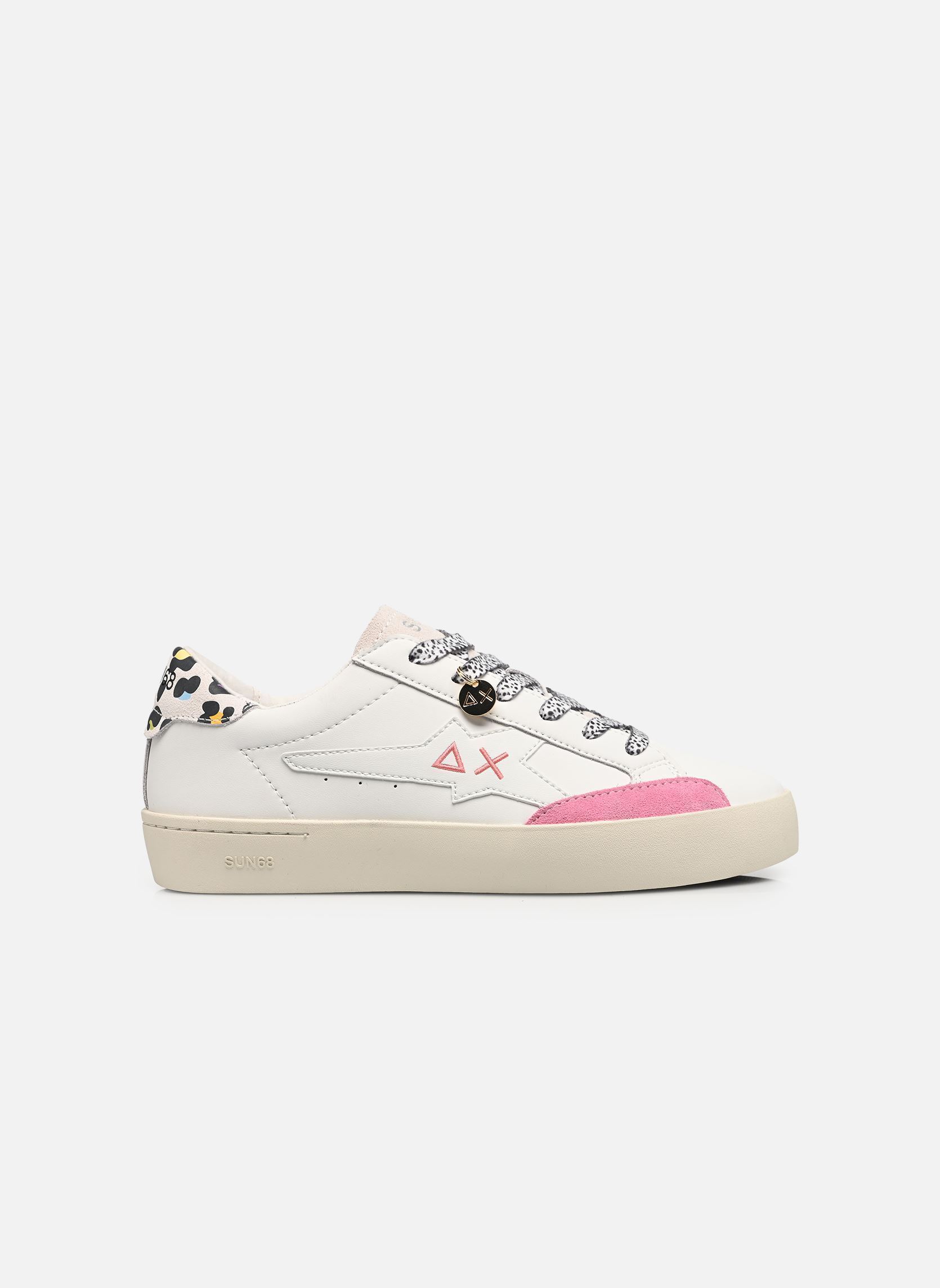 Baskets basses Girl’S Katy T fille blanc SUN68 Baskets basses Girl’S Katy T fille blanc 0151 White/Bubble Gum