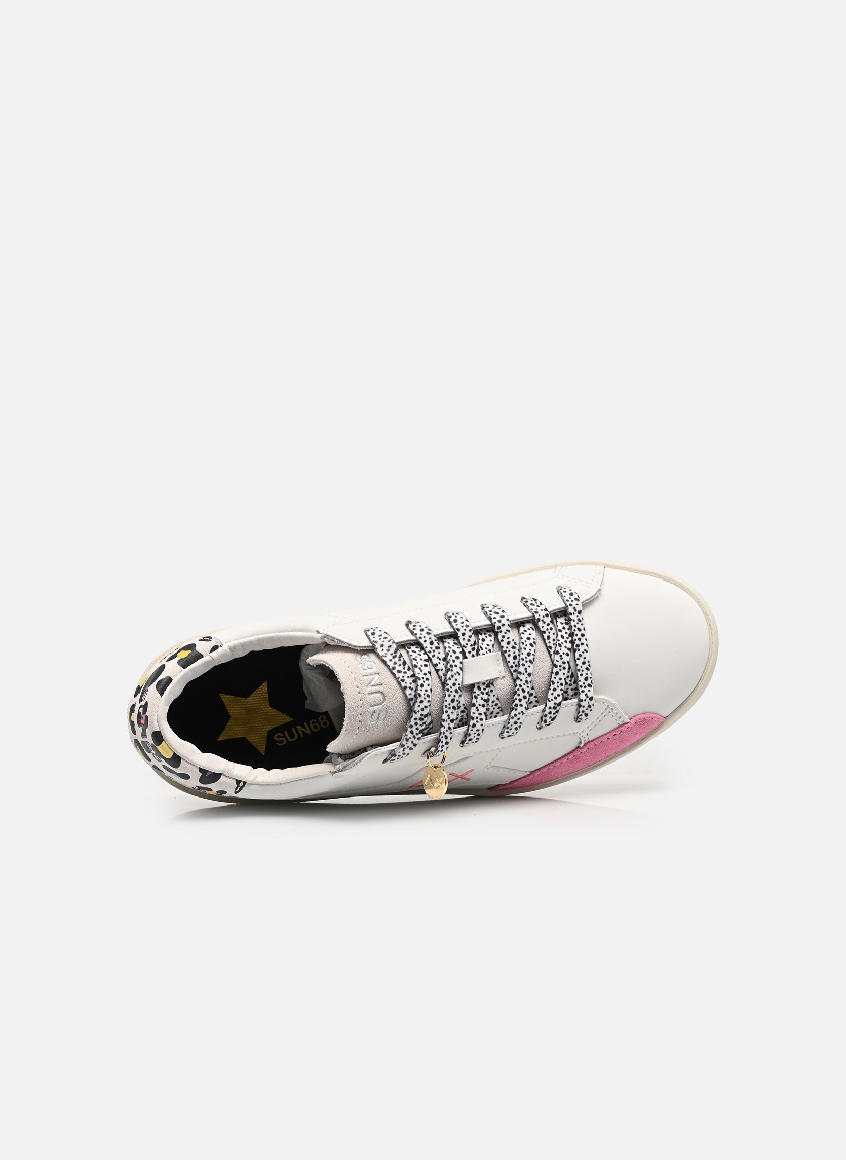 Baskets basses Girl’S Katy T fille blanc SUN68 Baskets basses Girl’S Katy T fille blanc 0151 White/Bubble Gum