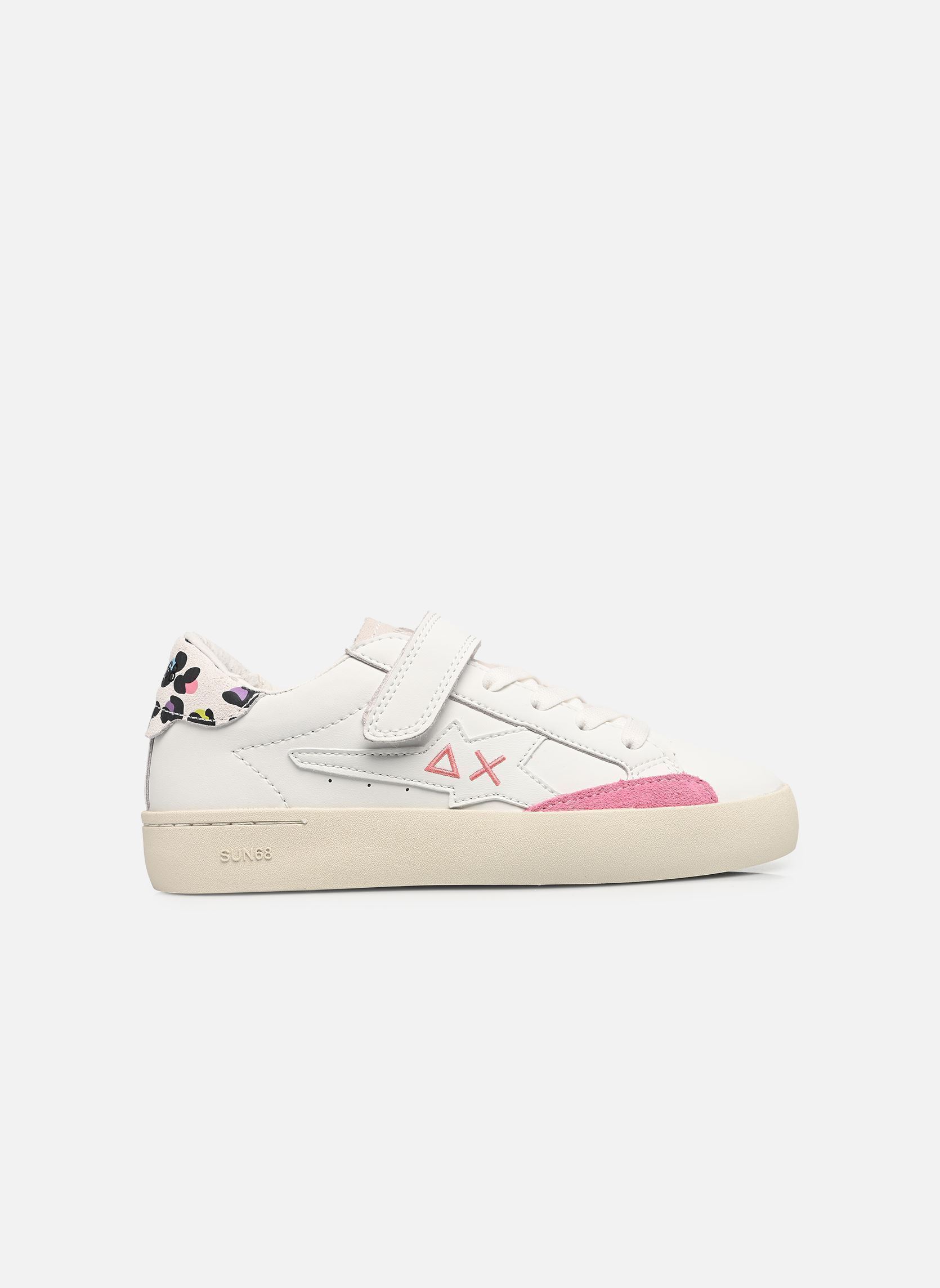 Niedrige Sneaker Girl’S Katy K mädchen weiß SUN68 Niedrige Sneaker Girl’S Katy K mädchen weiß 0151 White/Bubble Gum