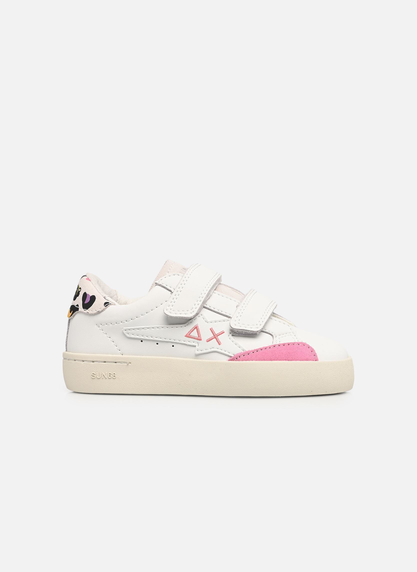 Baskets basses Girl’S Katy B fille blanc SUN68 Baskets basses Girl’S Katy B fille blanc 0151 White/Bubble Gum