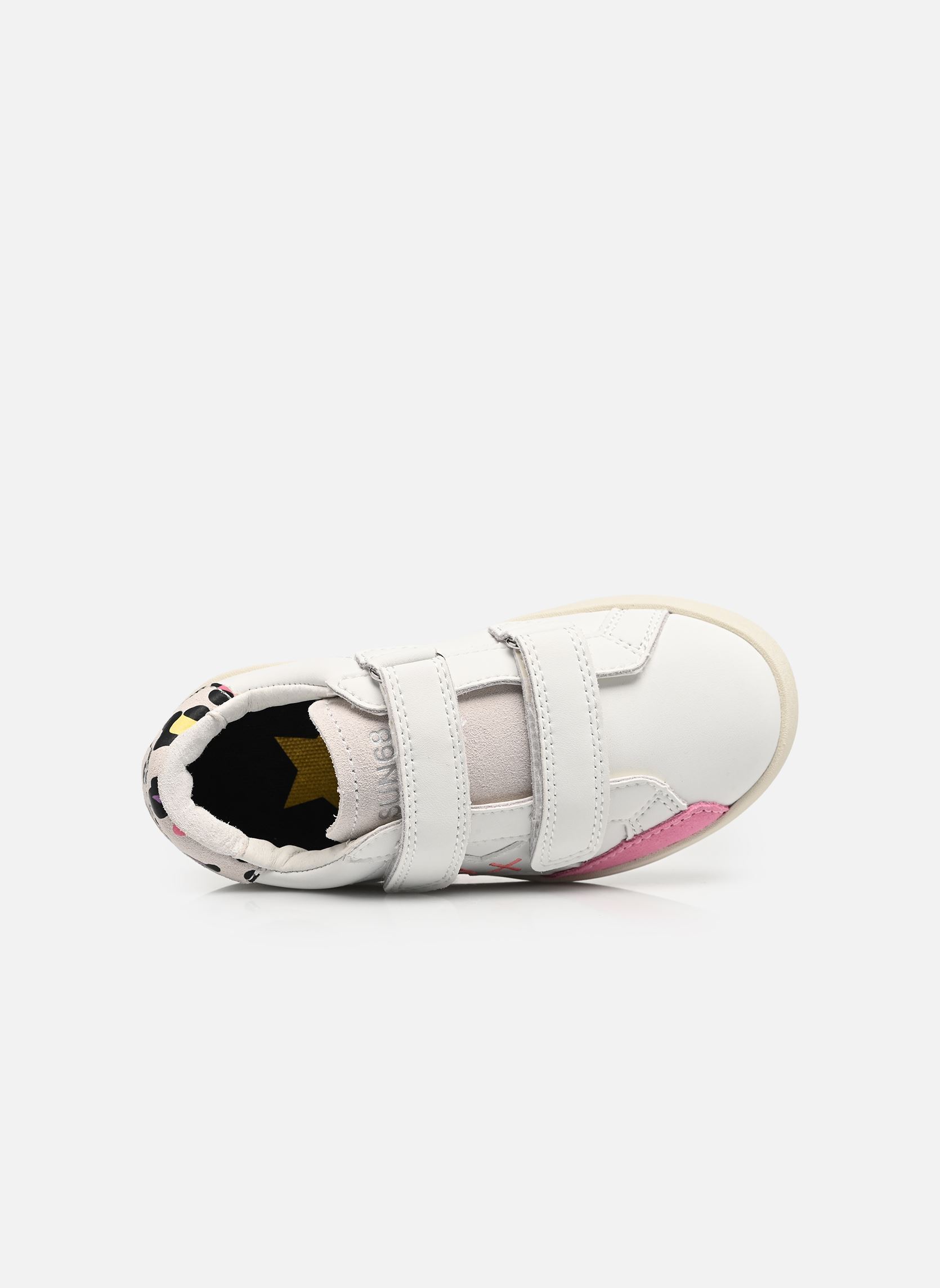 Baskets basses Girl’S Katy B fille blanc SUN68 Baskets basses Girl’S Katy B fille blanc 0151 White/Bubble Gum