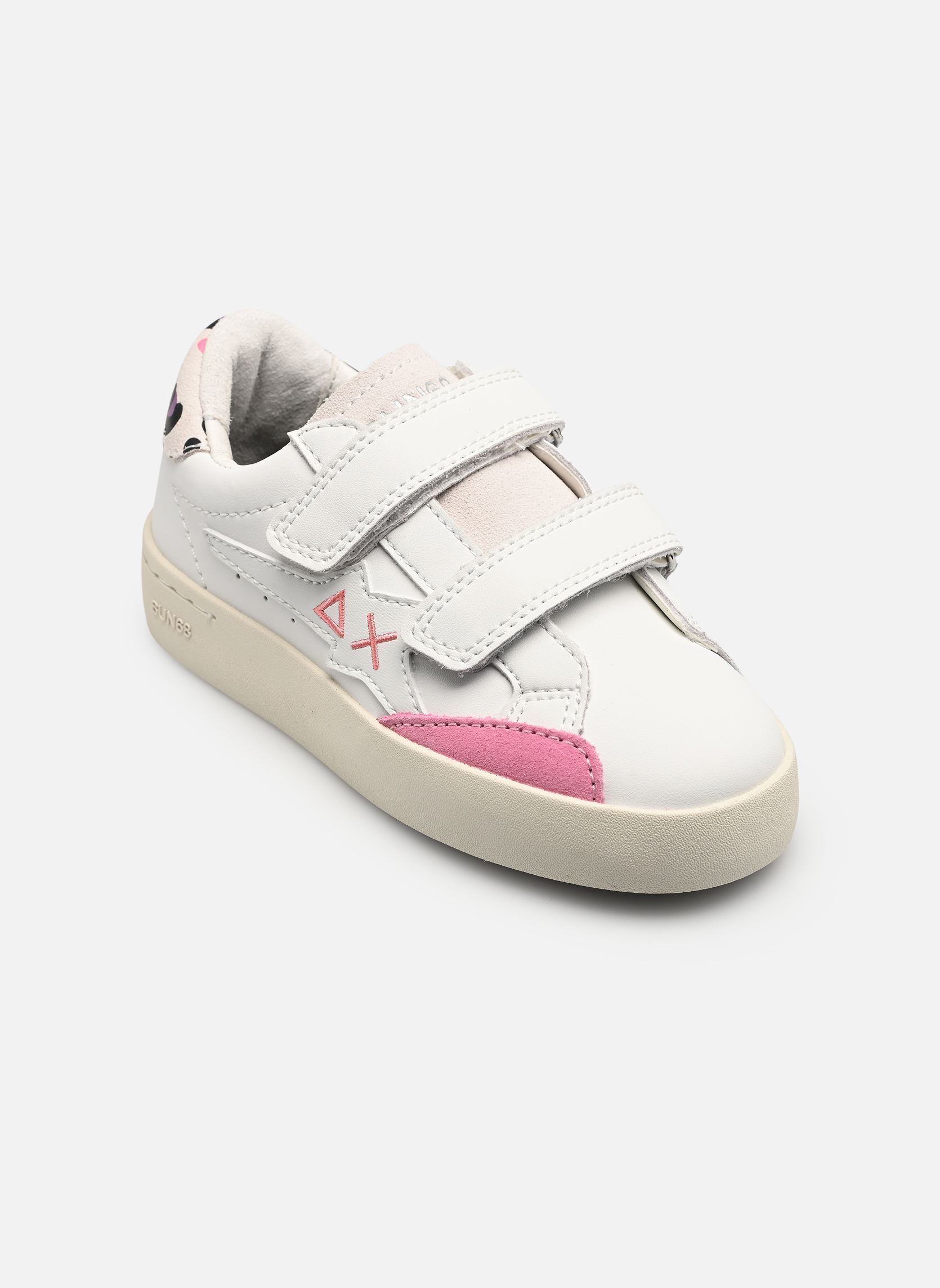 Baskets basses Girl’S Katy B fille blanc SUN68 Baskets basses Girl’S Katy B fille blanc 0151 White/Bubble Gum