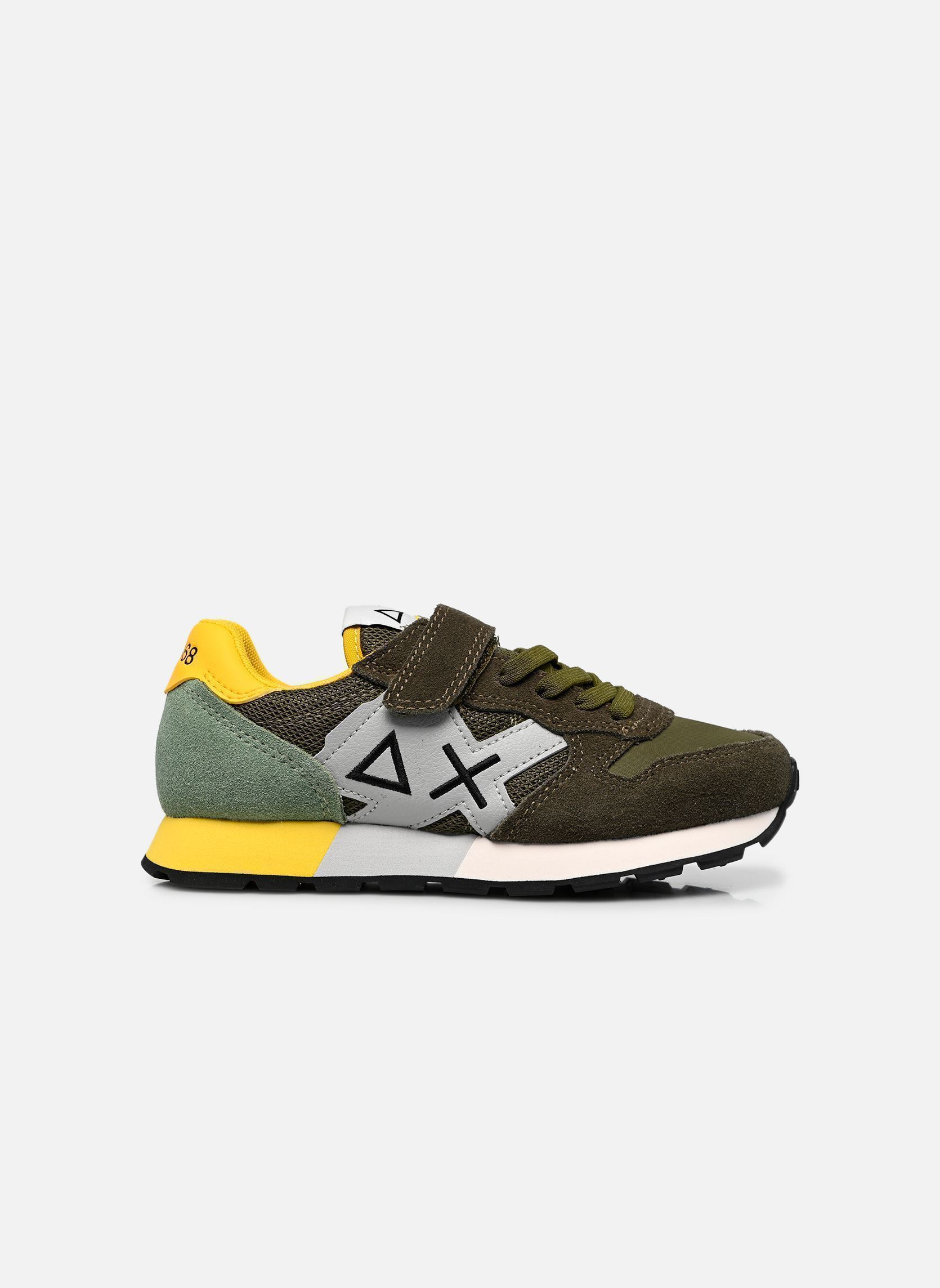 Baskets basses Boy’S Jaki Multicolor K garçon vert SUN68 Baskets basses Boy’S Jaki Multicolor K garçon vert 8419 Sage Green/Military