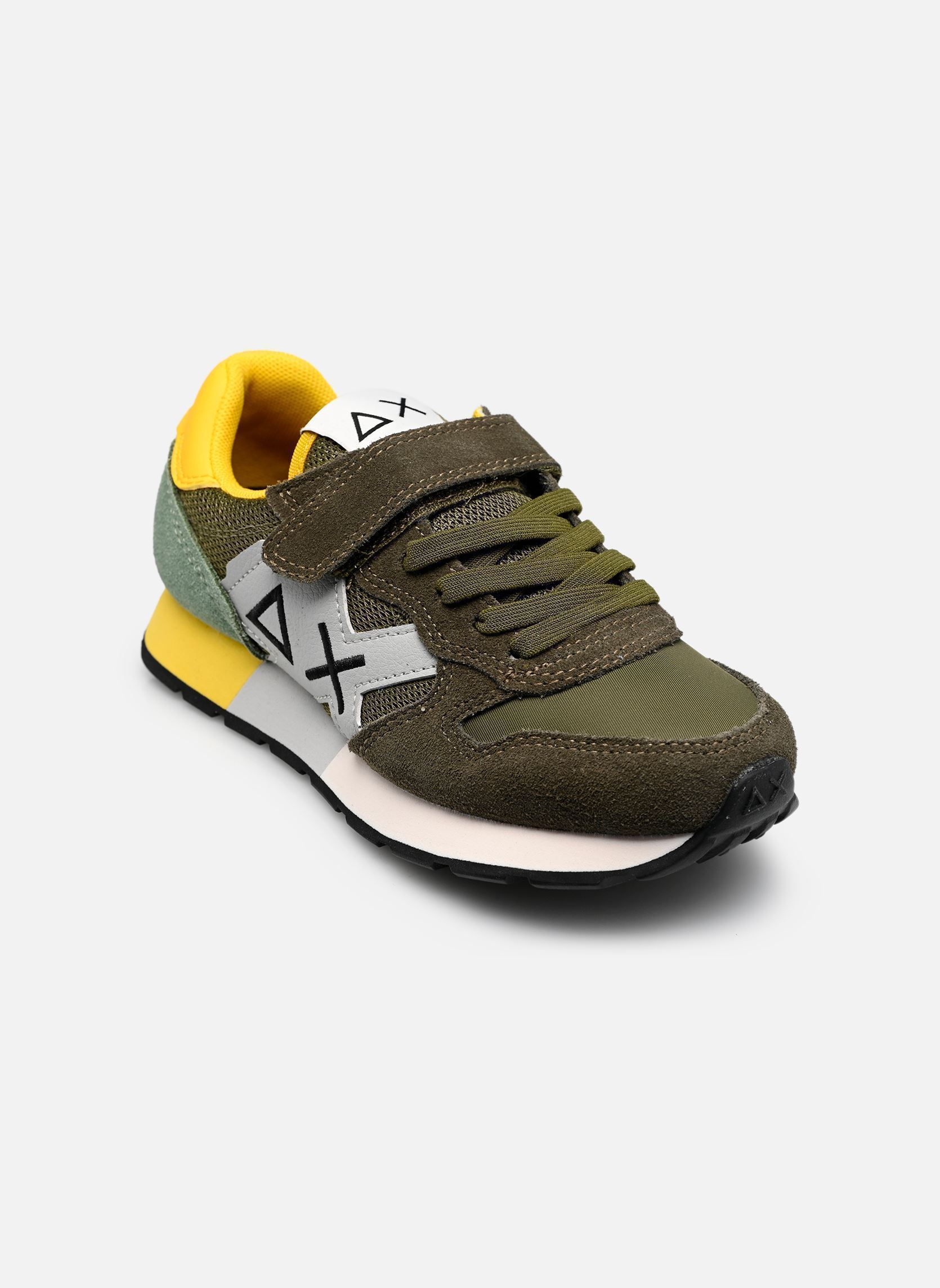 Baskets basses Boy’S Jaki Multicolor K garçon vert SUN68 Baskets basses Boy’S Jaki Multicolor K garçon vert 8419 Sage Green/Military