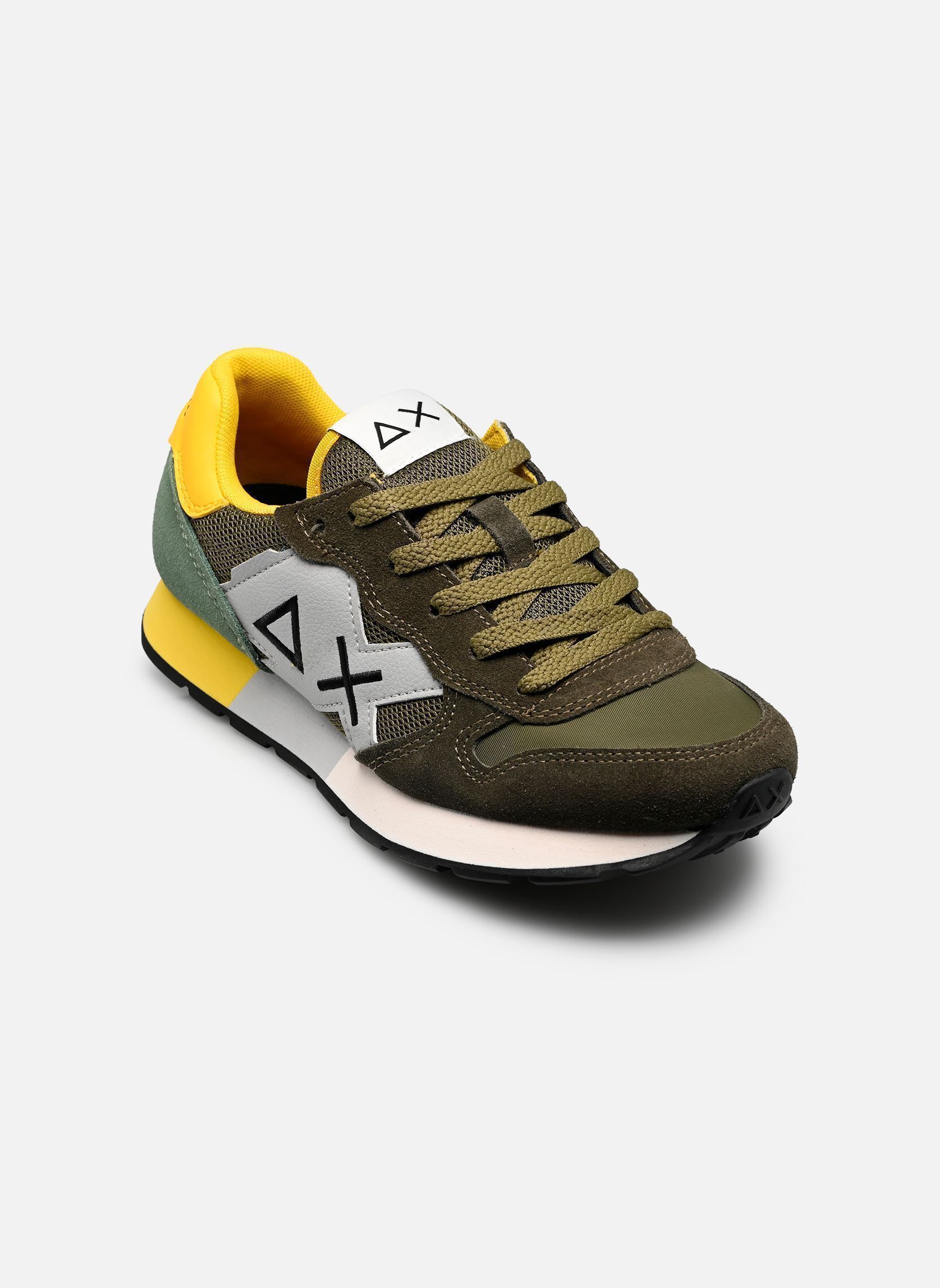 Lage sneakers Boy’S Jaki Multicolor T jongens groen SUN68 Lage sneakers Boy’S Jaki Multicolor T jongens groen 8419 Sage Green/Military