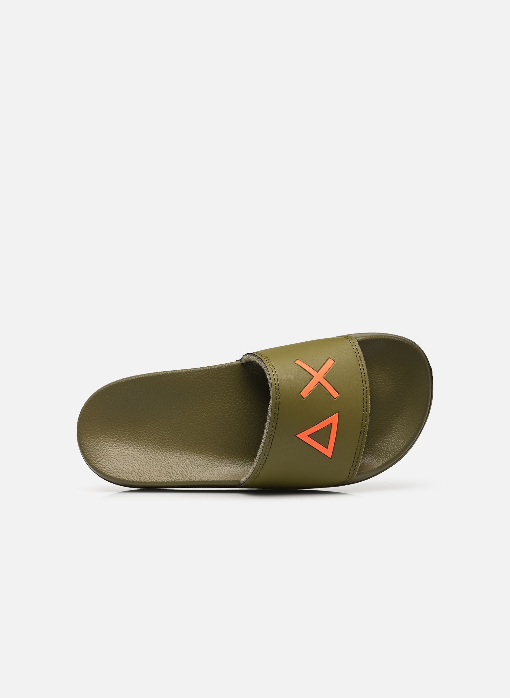 Pantoletten und Clogs Boy’S Slippers Logo T jungen grün SUN68 Pantoletten und Clogs Boy’S Slippers Logo T jungen grün 19 Military Green