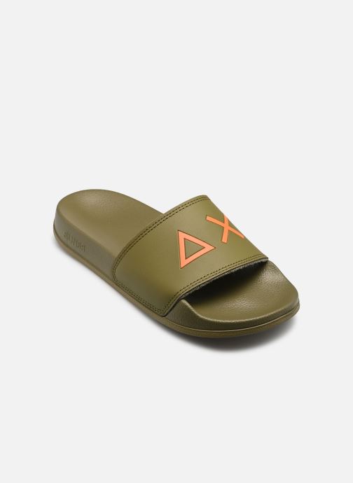 SUN68 Mules et sabots Boy’S Slippers Logo T garçon vert