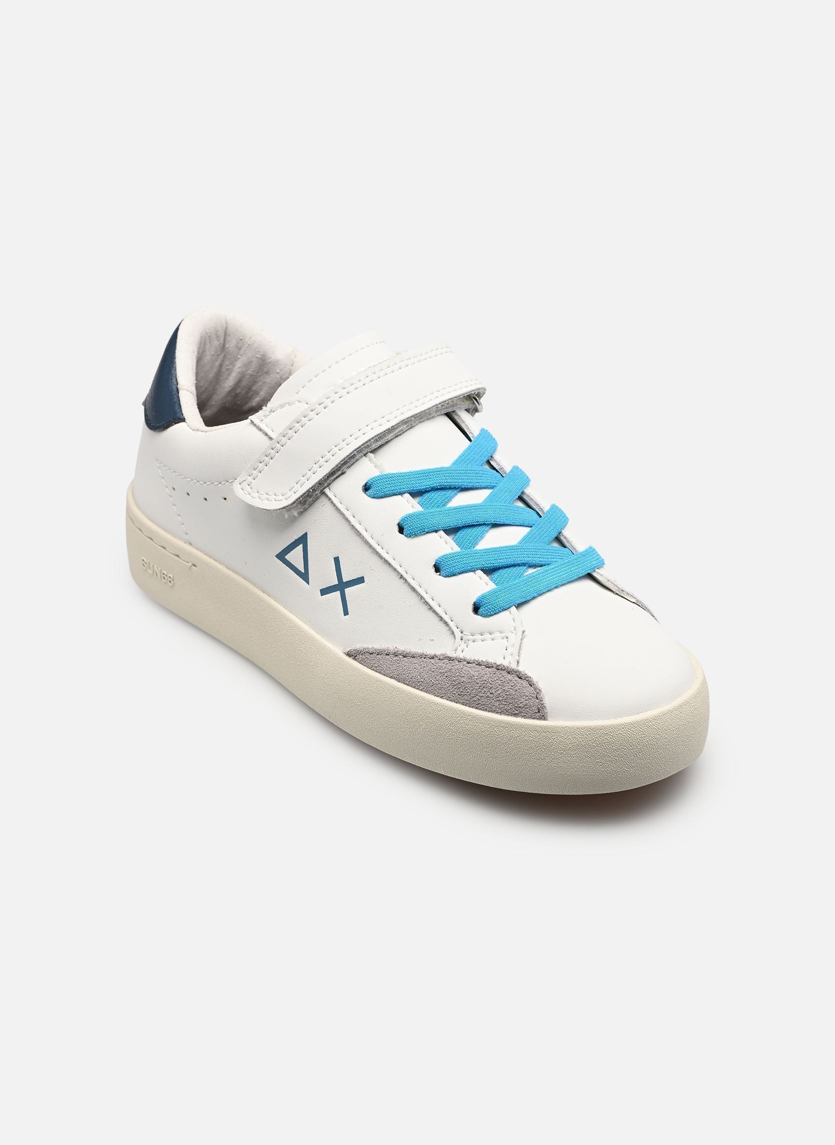 Baskets basses Boy’S Street Leather K garçon blanc SUN68 Baskets basses Boy’S Street Leather K garçon blanc 07 Blue Navy