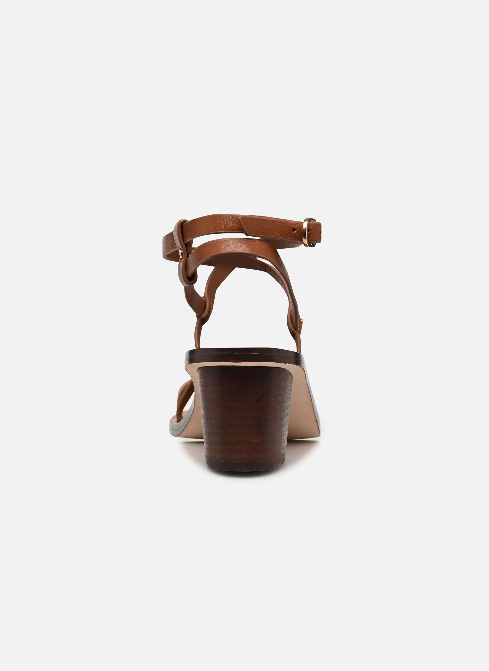 Sandalen Sandale 55MM à Lanières en Cuir damen braun Vanessa Bruno Sandalen Sandale 55MM à Lanières en Cuir damen braun COGNAC