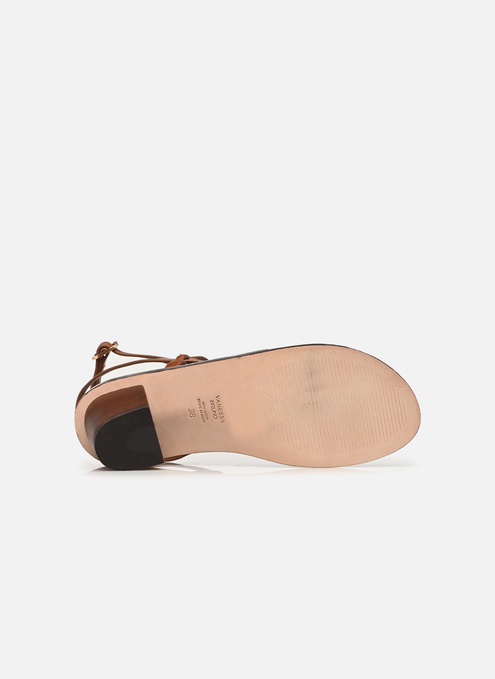 Sandalen Sandale 55MM à Lanières en Cuir damen braun Vanessa Bruno Sandalen Sandale 55MM à Lanières en Cuir damen braun COGNAC