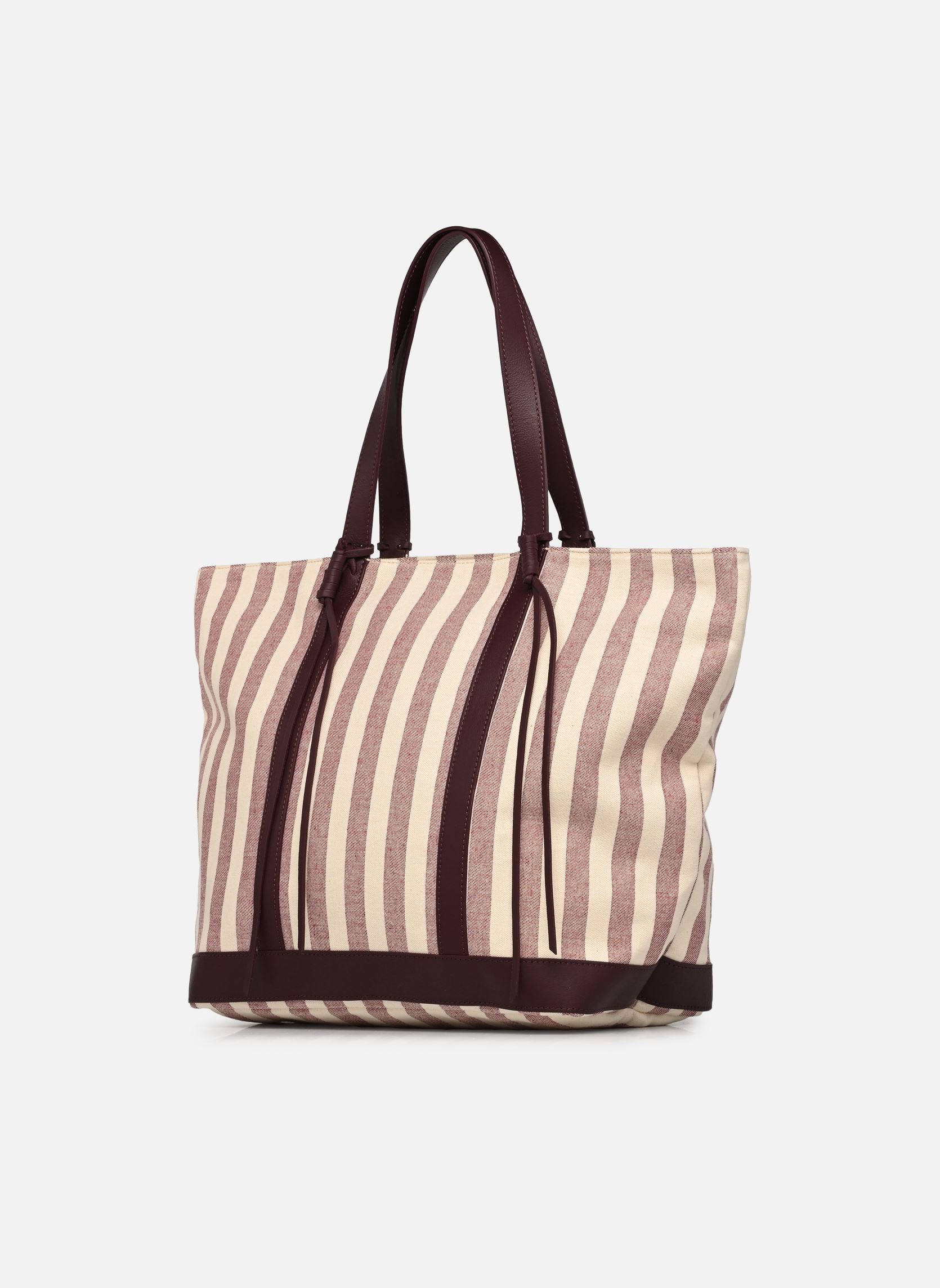 Shopper CABAS L Coton à Rayures damen bordeaux Vanessa Bruno Shopper CABAS L Coton à Rayures damen bordeaux BORDEAUX