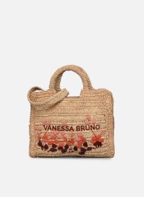 Paniers Panier PM Raphia Brodé femme rose Vanessa Bruno Paniers Panier PM Raphia Brodé femme rose MULTICO/ROSE