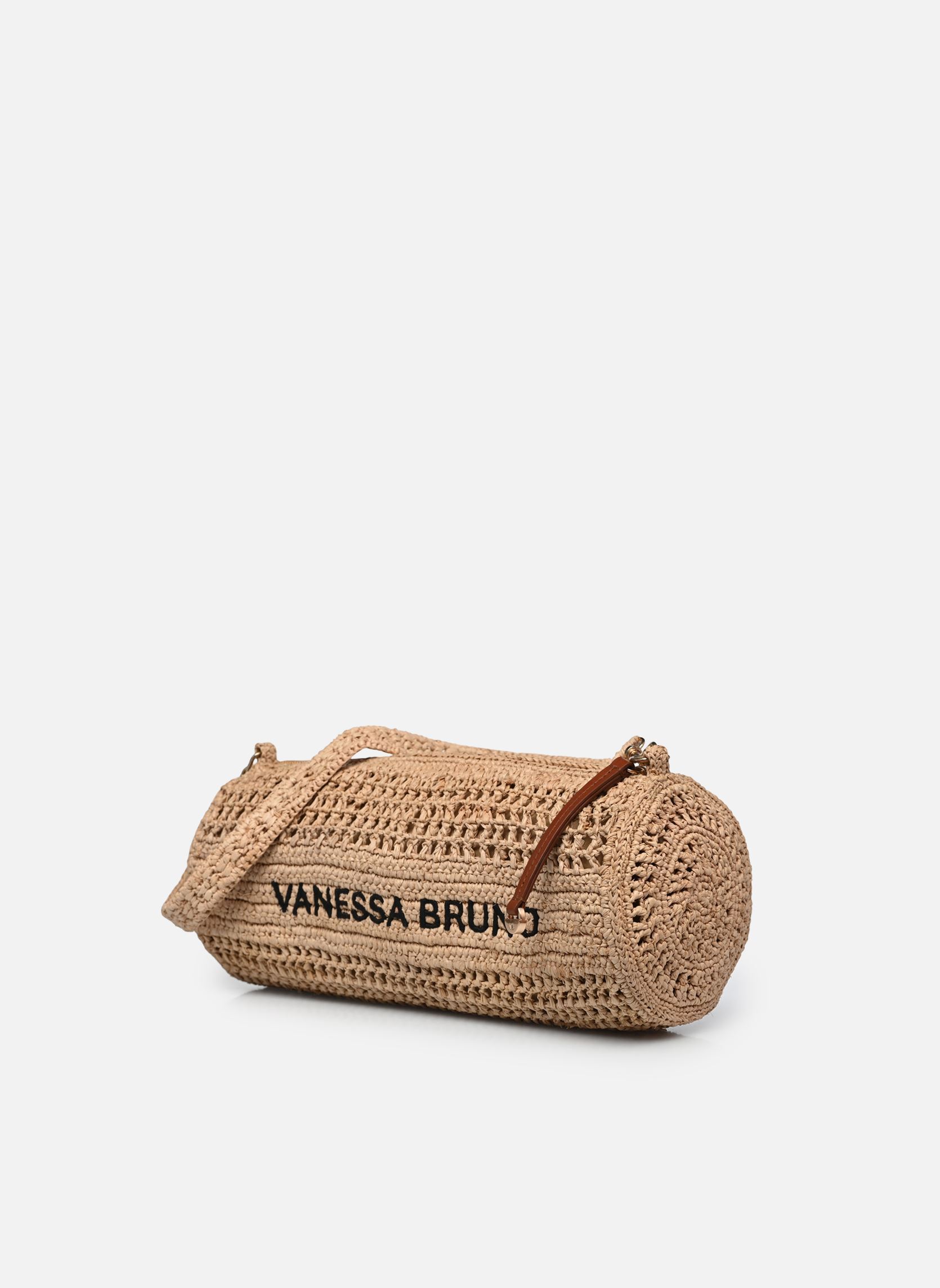 Clutches Sac Bowling Raphia Porté Épaule dames zwart Vanessa Bruno Clutches Sac Bowling Raphia Porté Épaule dames zwart SABLE/NOIR