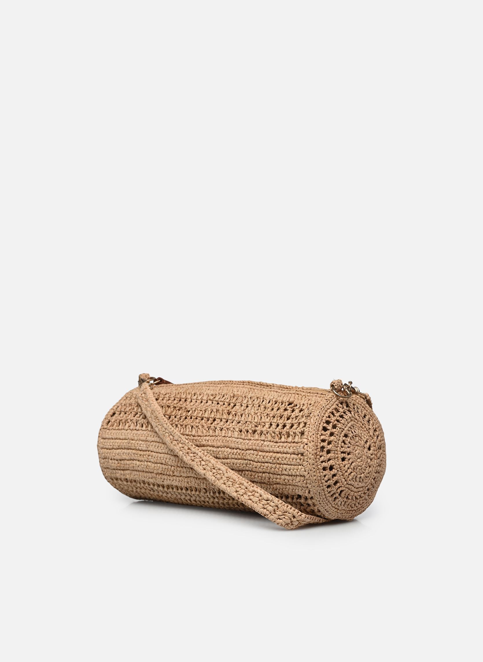 Clutches Sac Bowling Raphia Porté Épaule dames zwart Vanessa Bruno Clutches Sac Bowling Raphia Porté Épaule dames zwart SABLE/NOIR