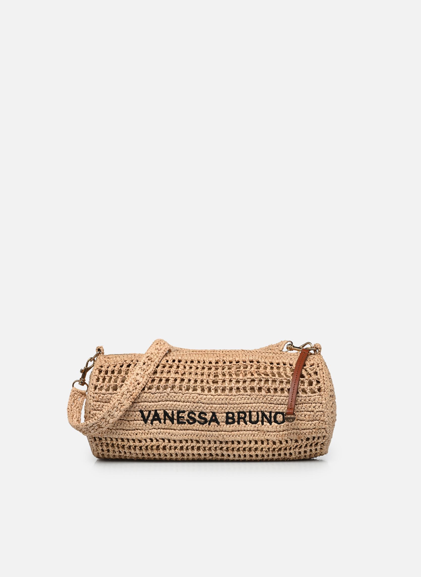 Clutches Sac Bowling Raphia Porté Épaule dames zwart Vanessa Bruno Clutches Sac Bowling Raphia Porté Épaule dames zwart SABLE/NOIR