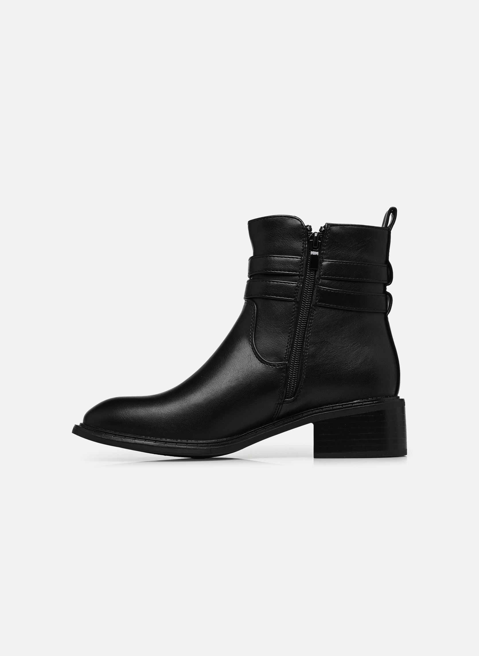 Bottines basses Boots THBUCK femme noir MADE BY Bottines basses Boots THBUCK femme noir BLACK PU