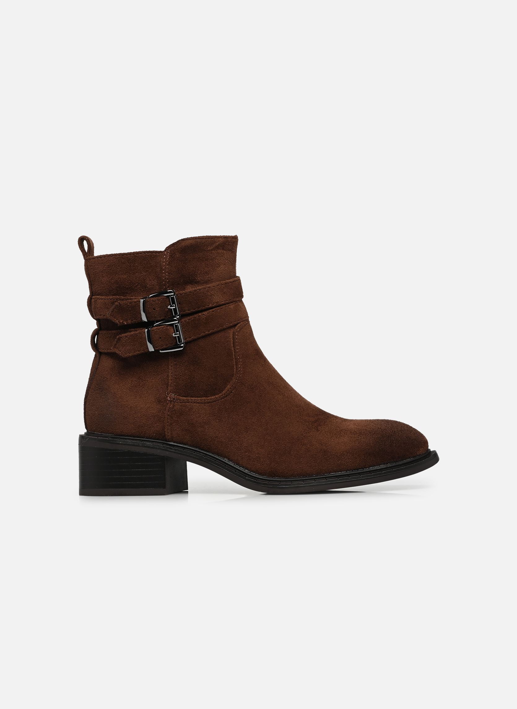 Bottines basses Boots THBUCK femme marron MADE BY Bottines basses Boots THBUCK femme marron DARK BROWN TXT