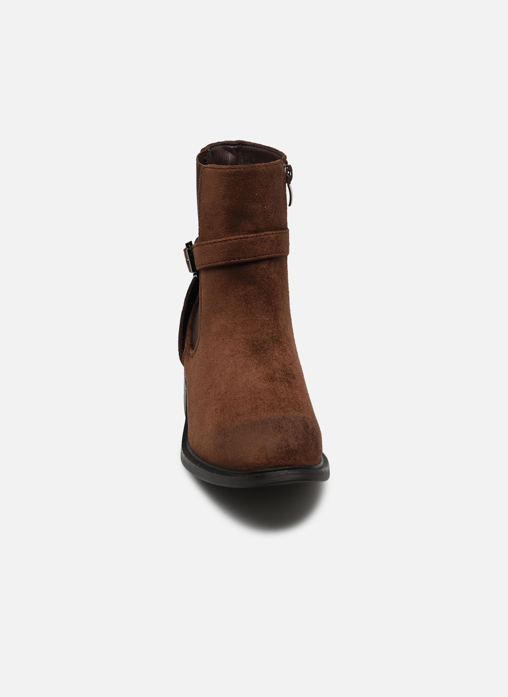 Bottines basses Boots THSTUD femme marron MADE BY Bottines basses Boots THSTUD femme marron DARK BROWN TXT