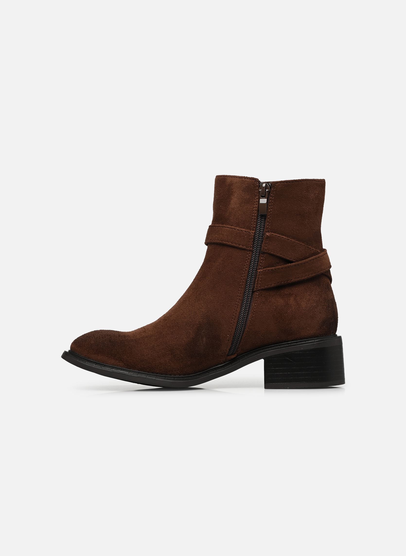 Bottines basses Boots THSTUD femme marron MADE BY Bottines basses Boots THSTUD femme marron DARK BROWN TXT
