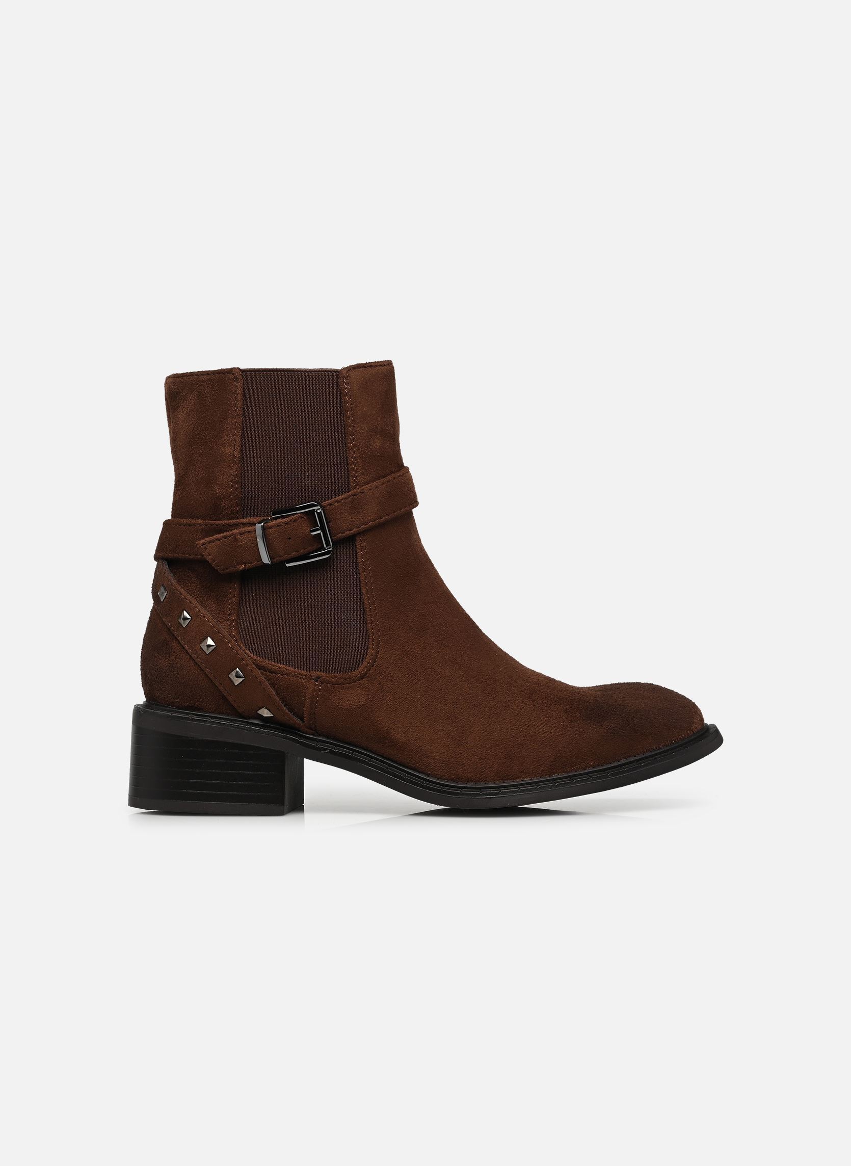 Bottines basses Boots THSTUD femme marron MADE BY Bottines basses Boots THSTUD femme marron DARK BROWN TXT