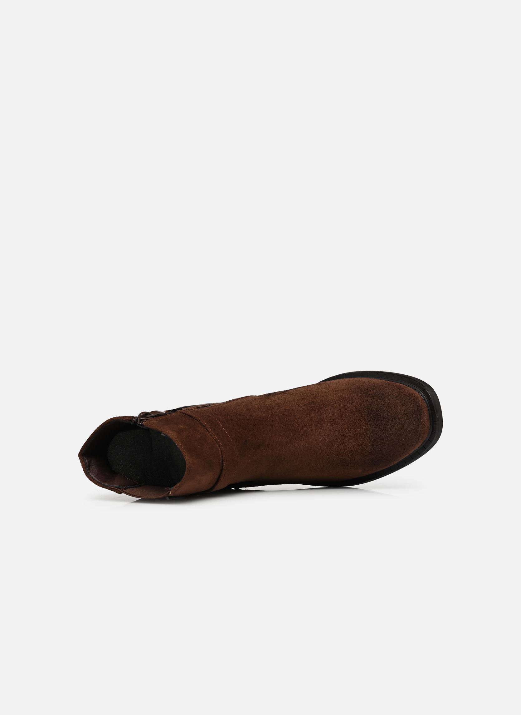 Bottines basses Boots THSTUD femme marron MADE BY Bottines basses Boots THSTUD femme marron DARK BROWN TXT
