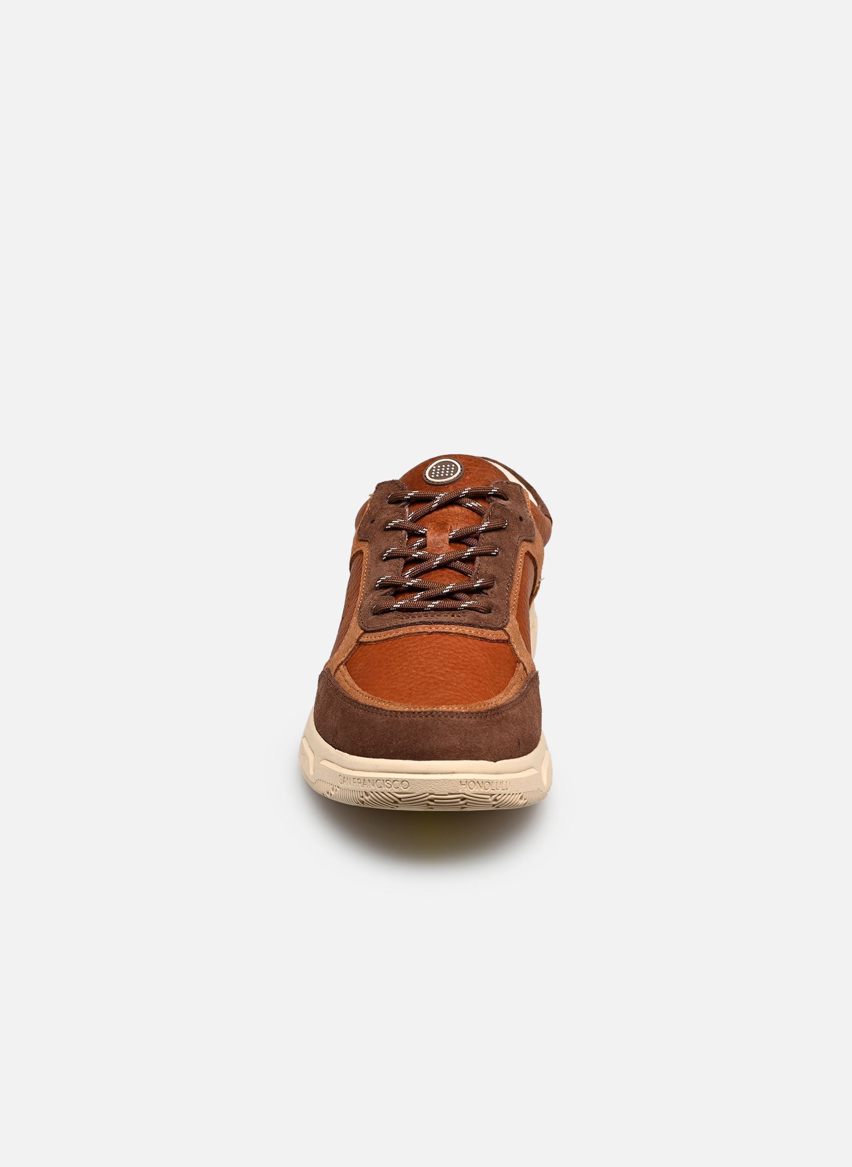 Niedrige Sneaker GUYLHEM herren braun TBS Niedrige Sneaker GUYLHEM herren braun CAMAIEU MARRON