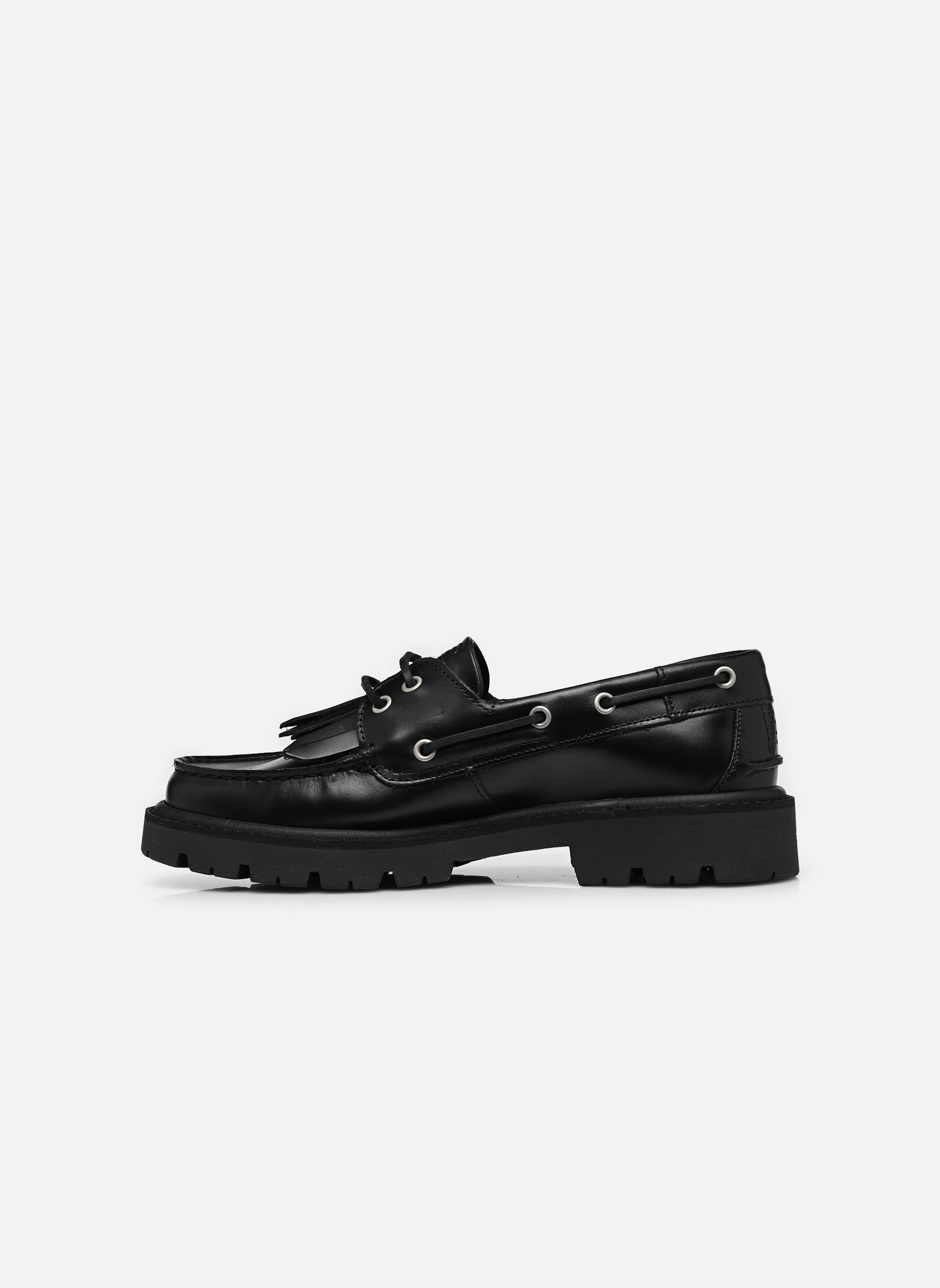 Chaussures bateaux LAZARIE femme noir TBS Chaussures bateaux LAZARIE femme noir NOIR