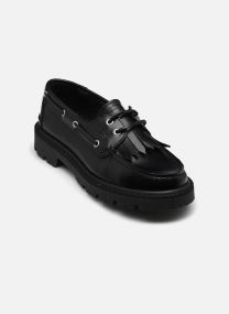 Chaussures bateaux LAZARIE femme noir