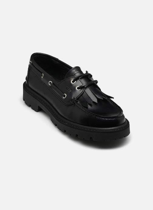 TBS Chaussures bateaux LAZARIE femme noir