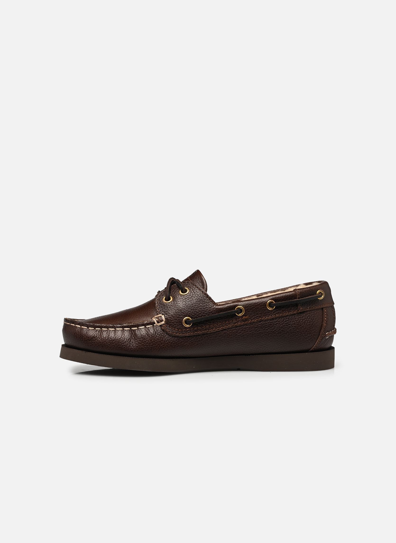 Chaussures bateaux PHERINA femme marron TBS Chaussures bateaux PHERINA femme marron BRUN + CREME