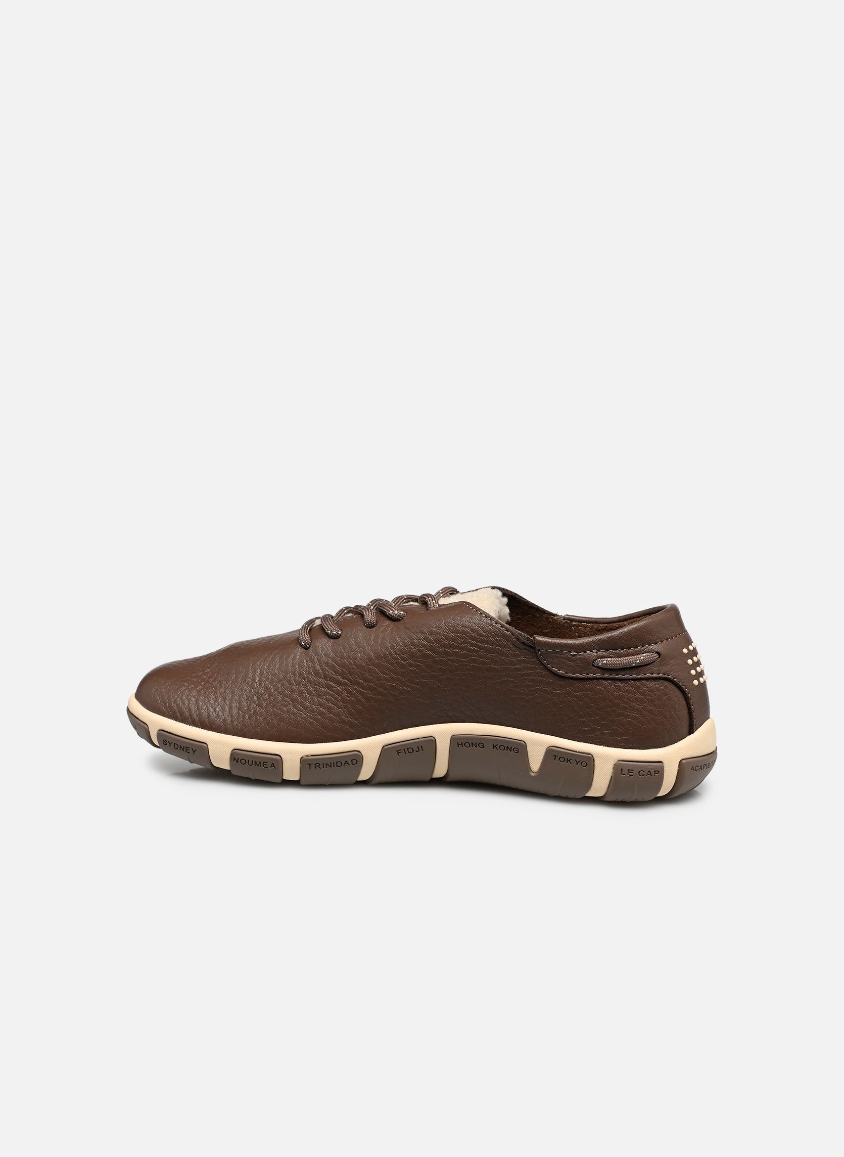 Niedrige Sneaker JAZAFUR damen braun TBS Niedrige Sneaker JAZAFUR damen braun TAUPE