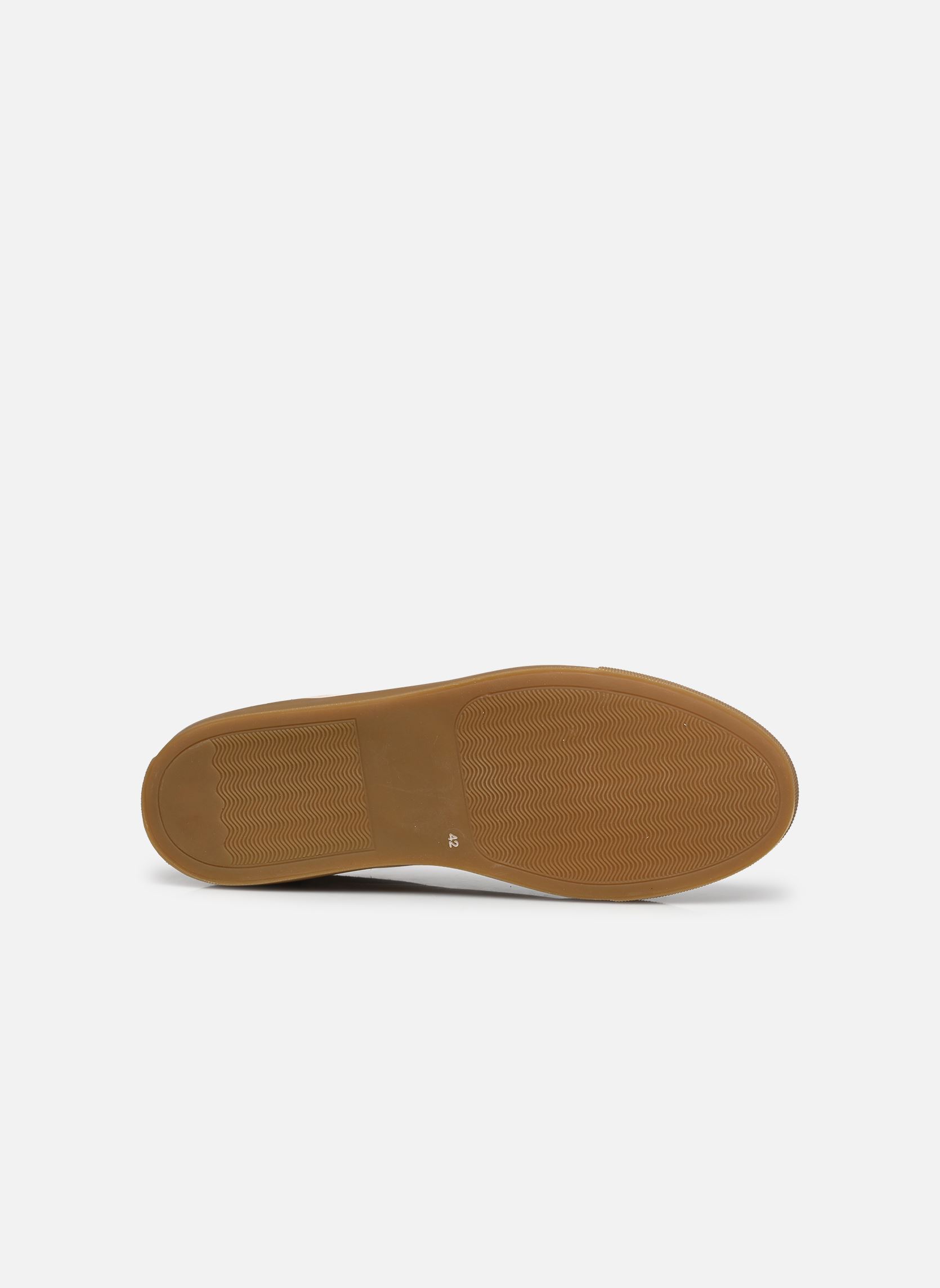Baskets basses MAUBERT homme blanc TBS Made in France Baskets basses MAUBERT homme blanc OFF-WHITE + NAVY + TABAC