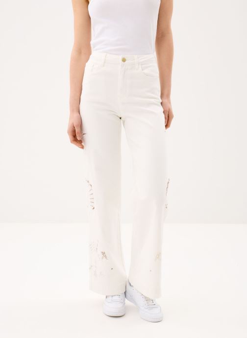 La Petite Etoile Weite Jeans Atlantys damen weiß