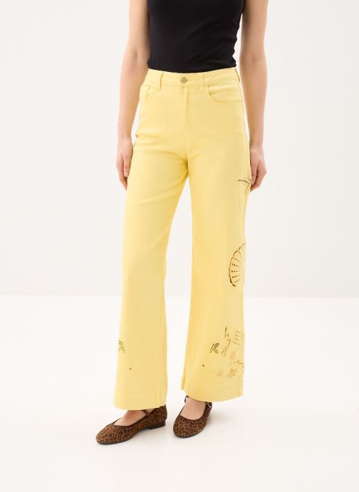 La Petite Etoile Weite Jeans Atlantys damen gelb