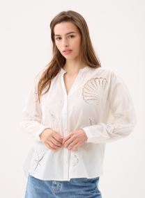 Langarm-Blusen Boliane damen weiß