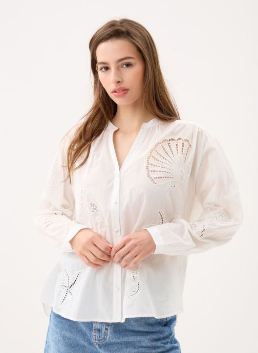 La Petite Etoile Langarm-Blusen Boliane damen weiß