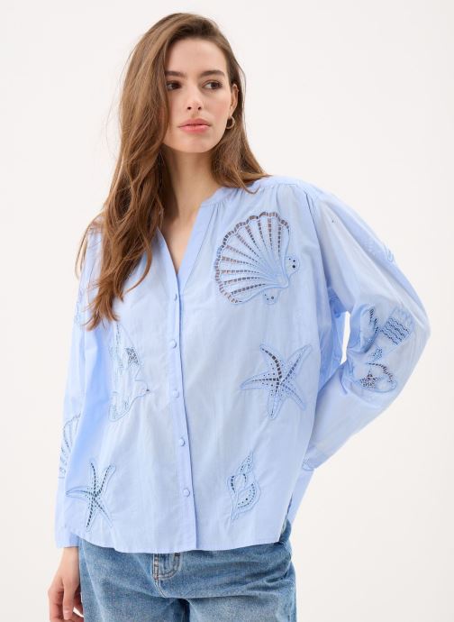 La Petite Etoile Langarm-Blusen Boliane damen blau