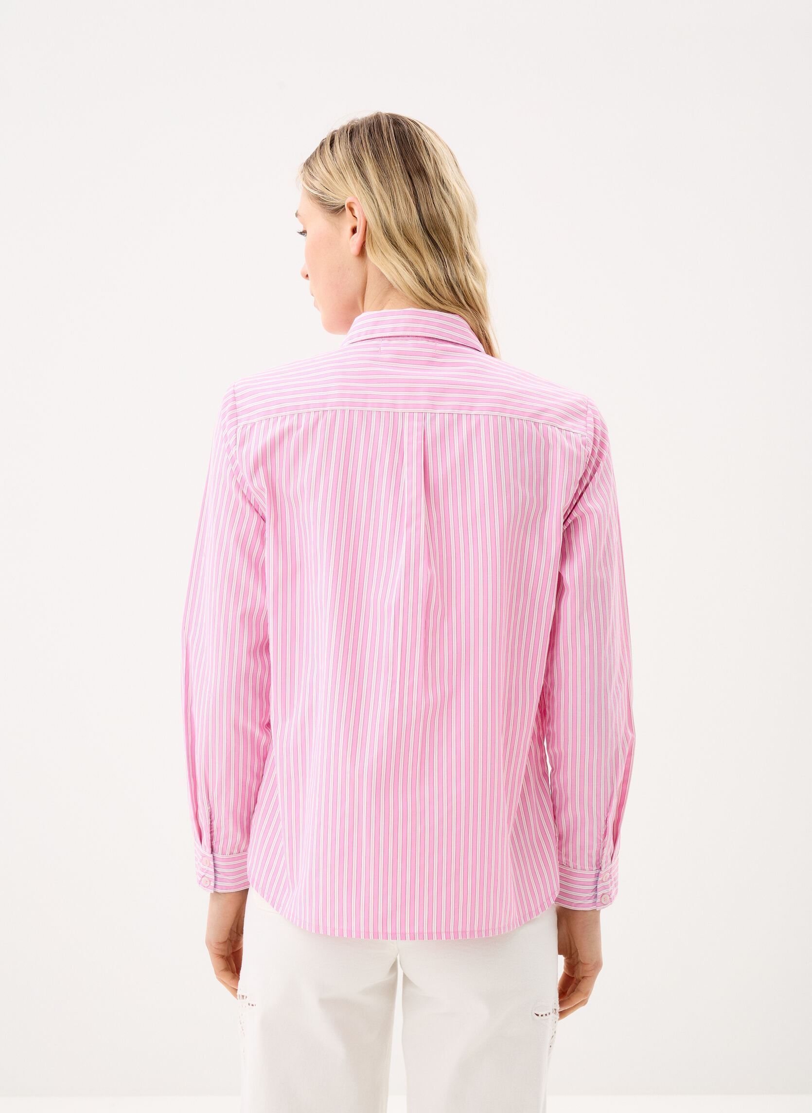 Chemises Carla femme rose La Petite Etoile Chemises Carla femme rose ECRU/ROSE