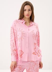 Langarm-Hemden Chaniani damen rosa La Petite Etoile Langarm-Hemden Chaniani damen rosa BICOLOR