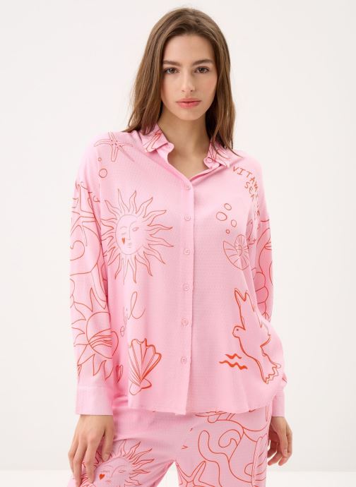 La Petite Etoile Langarm-Hemden Chaniani damen rosa