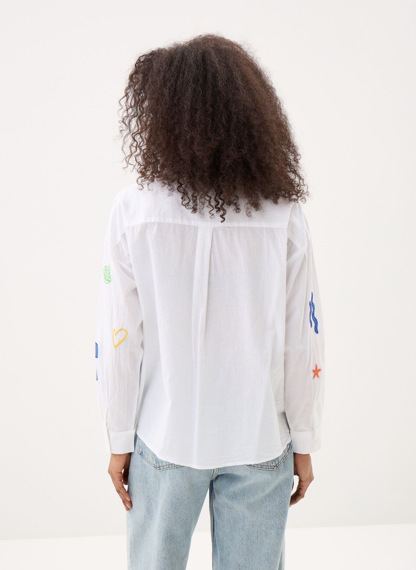 Chemises Chanica femme blanc La Petite Etoile Chemises Chanica femme blanc BLANC