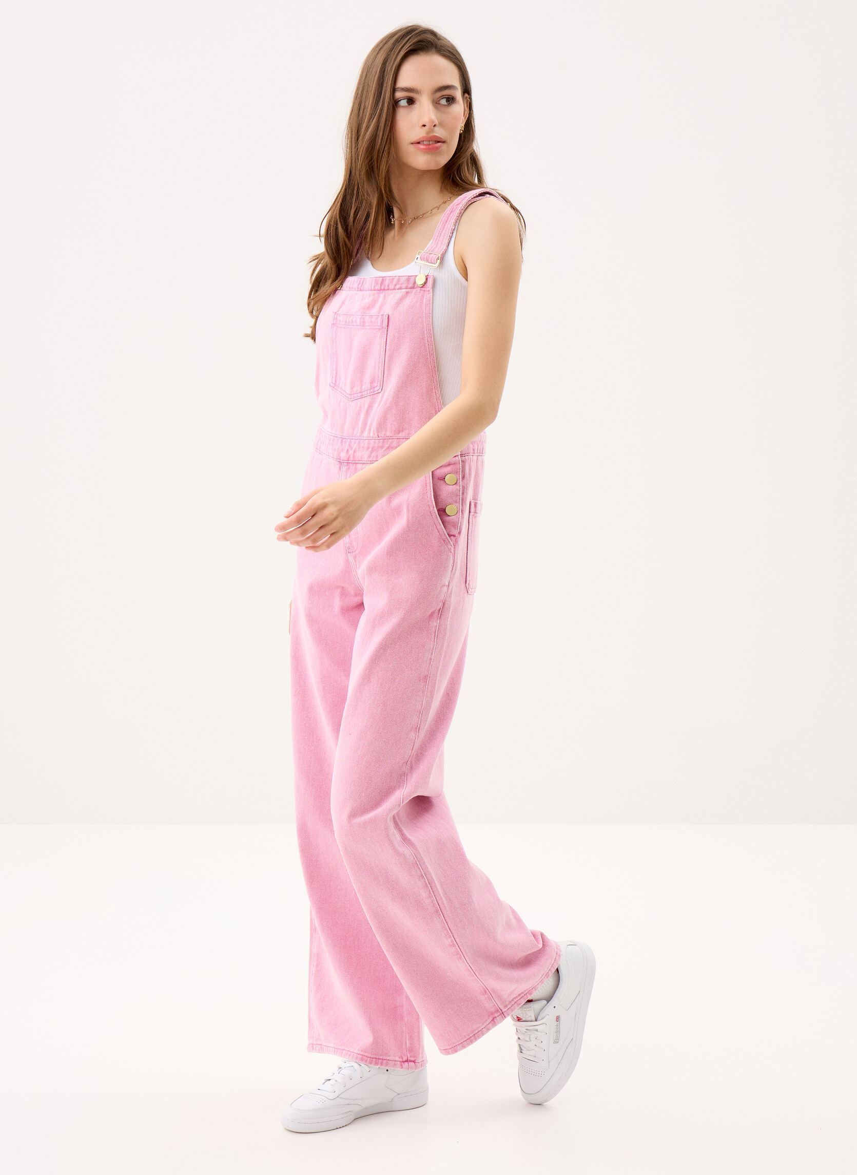 Salopettes Latou femme rose La Petite Etoile Salopettes Latou femme rose ROSE
